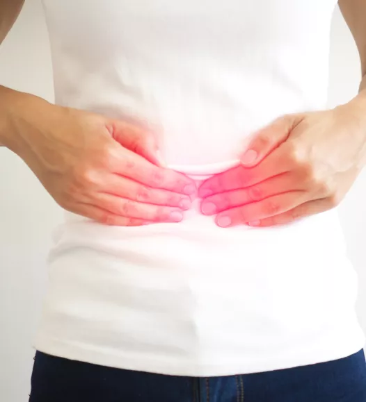 Pijn in buik door galstenen. Te behandelen bij de Helene Schweitzer kliniek.
